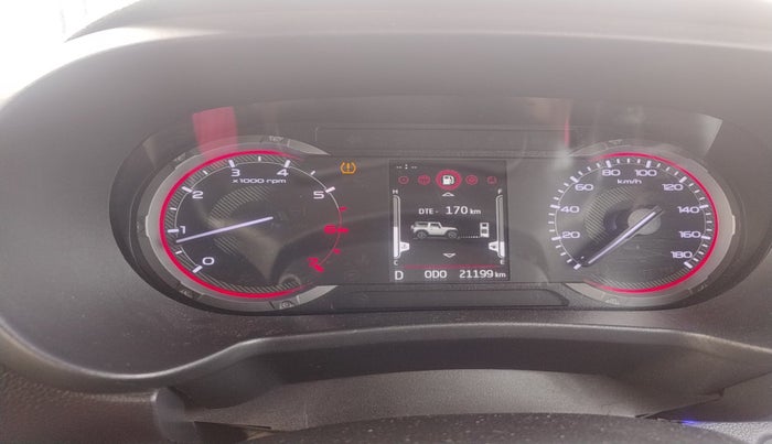 2021 Mahindra Thar LX PETROL HT 4WD AT, Petrol, Automatic, 21,199 km, interior