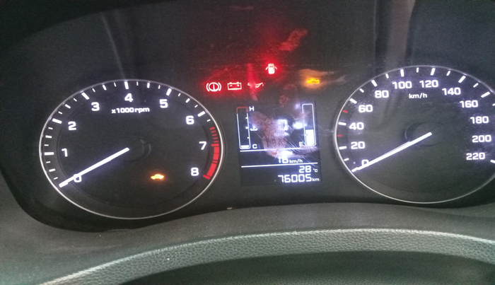 2018 Hyundai Creta SX PLUS 1.6 PETROL, Petrol, Manual, 76,005 km, interior