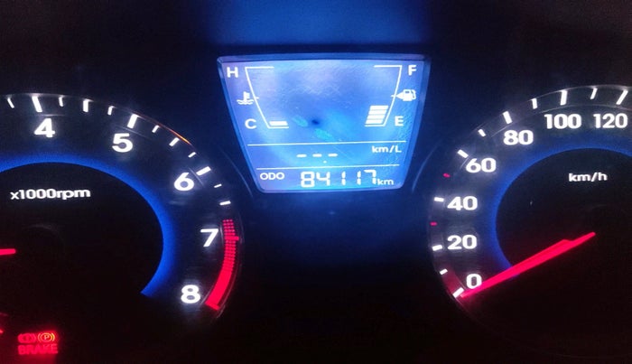 2011 Hyundai Verna FLUIDIC 1.4 VTVT, Petrol, Manual, 84,117 km, interior