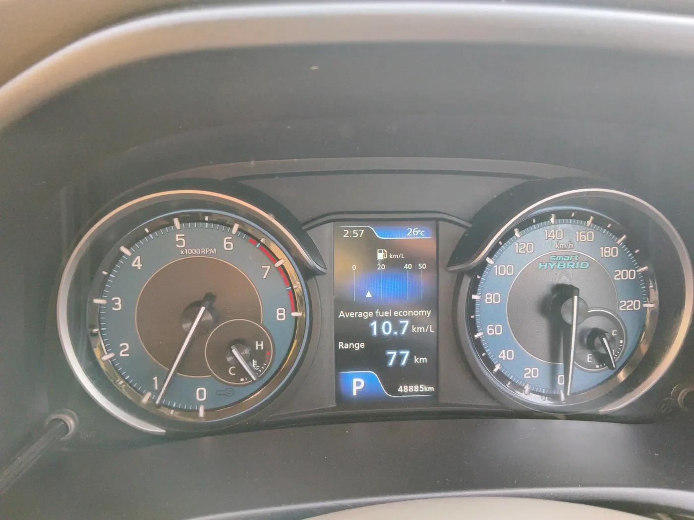 2022 Maruti Ertiga ZXI+ AT SHVS, Petrol, Automatic, 48,885 km, interior
