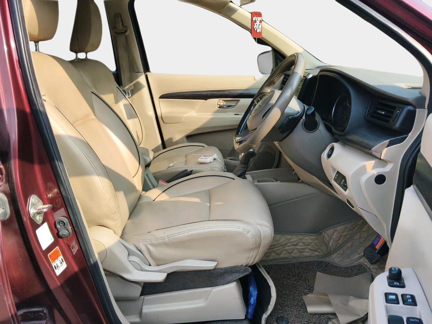2022 Maruti Ertiga ZXI+ AT SHVS, Petrol, Automatic, 48,885 km, interior