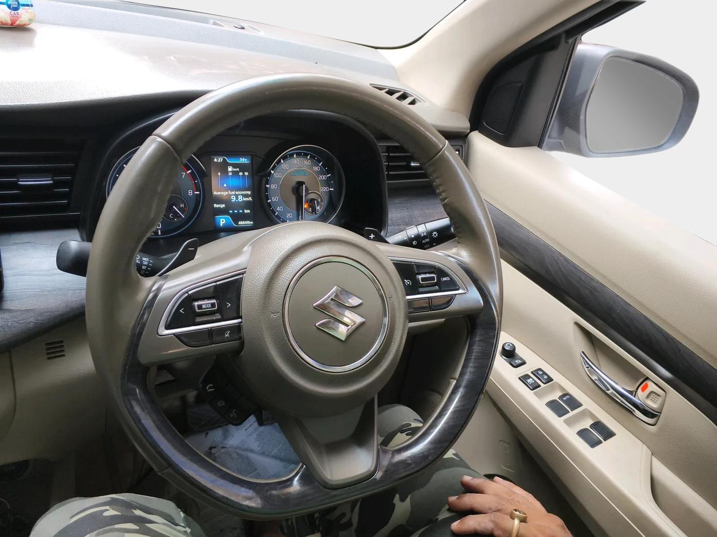 2022 Maruti Ertiga ZXI+ AT SHVS, Petrol, Automatic, 48,885 km, interior