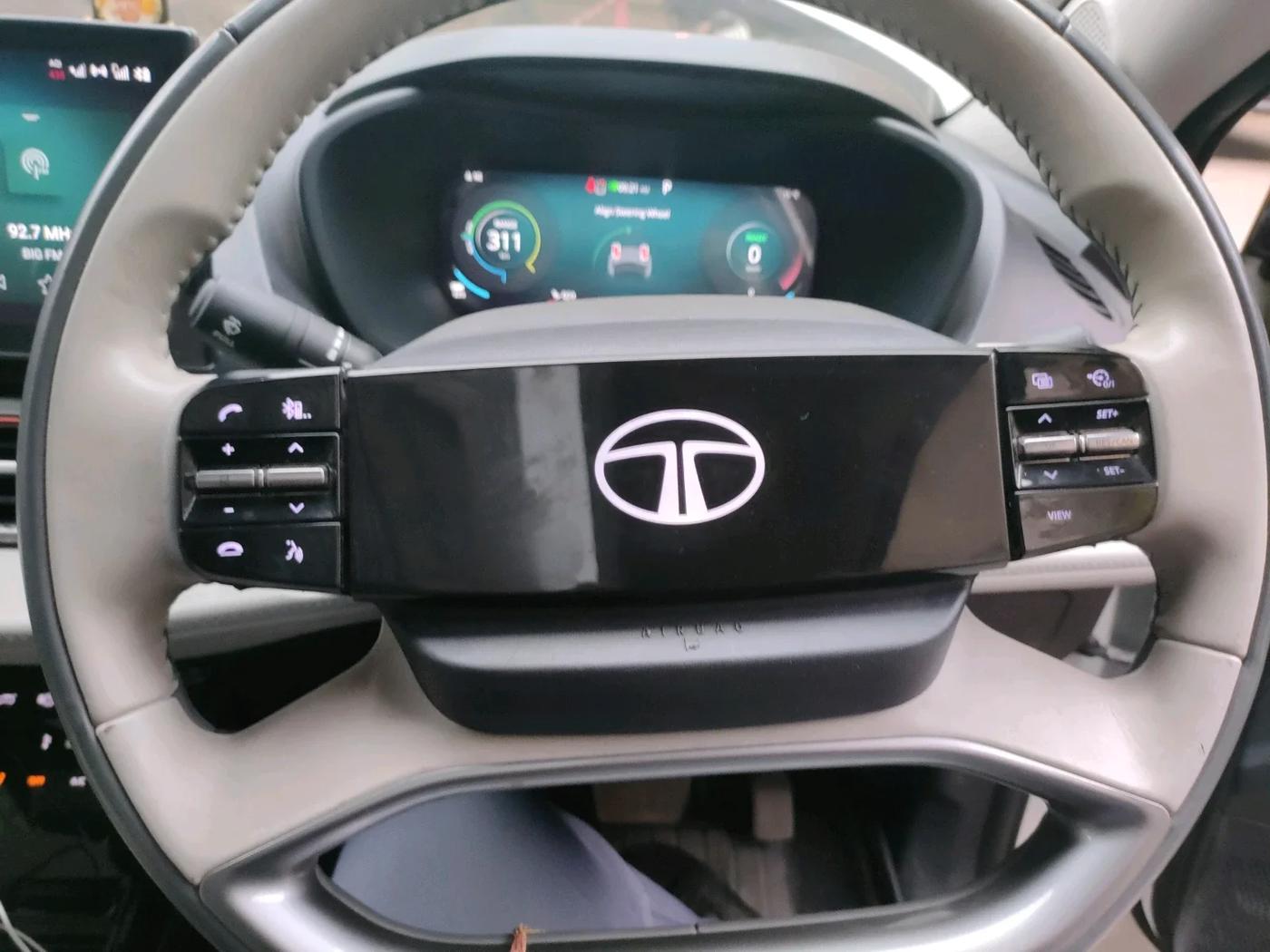 2025 Tata Curvv EV Empowered Plus 55, Electric, Automatic, 19,815 km, interior