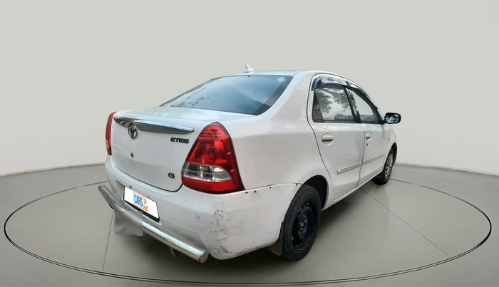 2011 Toyota Etios G, Petrol, Manual, 72,171 km, exterior