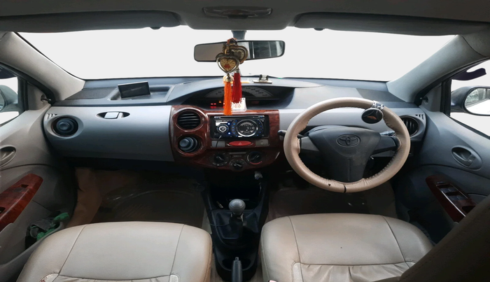 2011 Toyota Etios G, Petrol, Manual, 72,171 km, interior