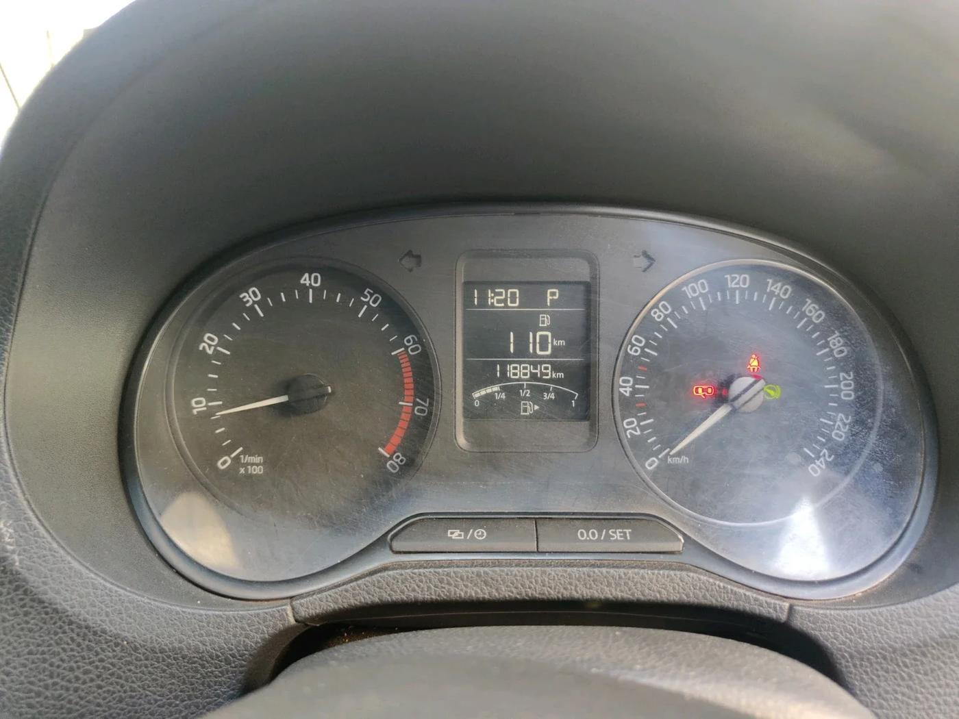 2019 Skoda Rapid STYLE 1.6 MPI AT, Petrol, Automatic, 1,18,849 km, interior