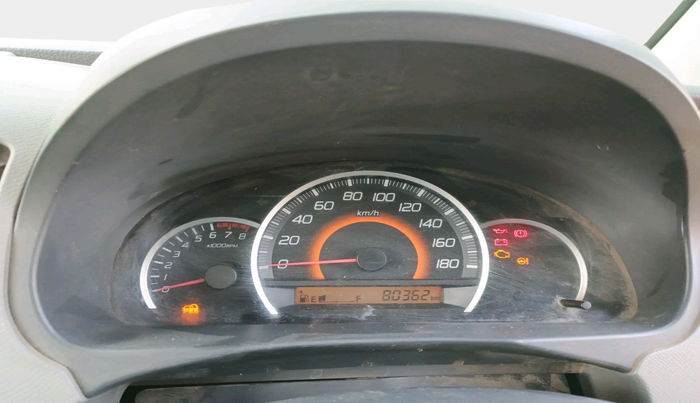 2012 Maruti Wagon R 1.0 VXI, Petrol, Manual, 80,362 km, interior