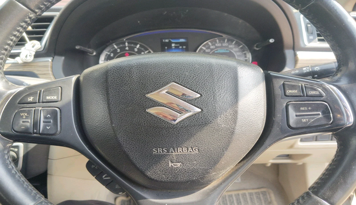 2019 Maruti Ciaz ALPHA 1.5 SHVS PETROL, Petrol, Manual, 45,202 km, interior