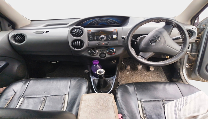 2013 Toyota Etios G, Petrol, Manual, 79,577 km, interior