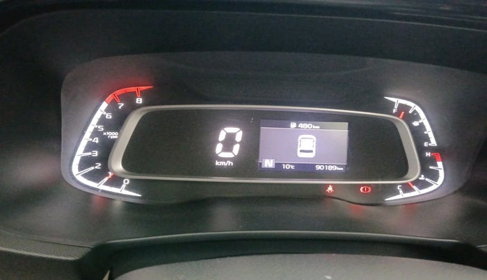 2020 KIA SONET HTX 1.0 IMT, Petrol, Manual, 90,189 km, interior