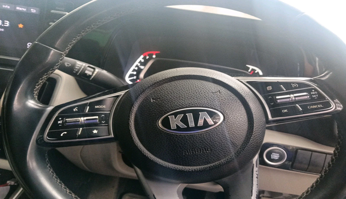 2020 KIA SONET HTX 1.0 IMT, Petrol, Manual, 90,189 km, interior