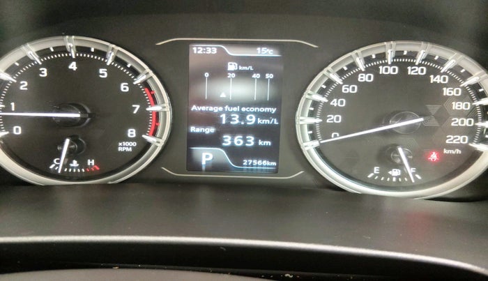 2022 Maruti Grand Vitara ALPHA SMART HYBRID AT, Petrol, Automatic, 27,566 km, interior