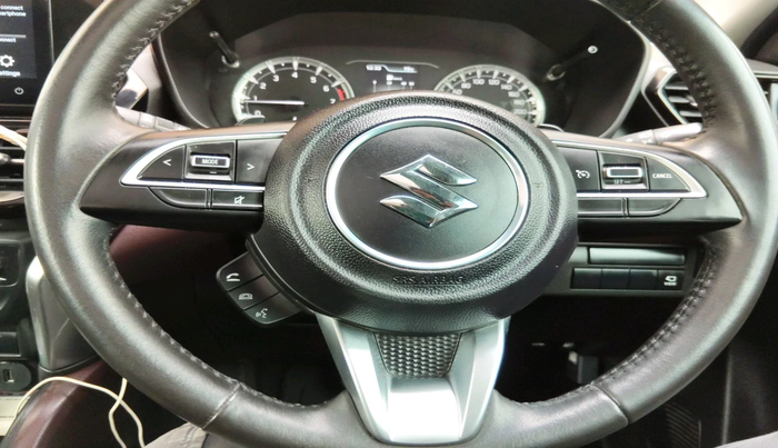 2022 Maruti Grand Vitara ALPHA SMART HYBRID AT, Petrol, Automatic, 27,566 km, interior