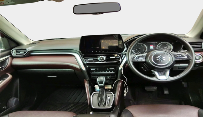 2022 Maruti Grand Vitara ALPHA SMART HYBRID AT, Petrol, Automatic, 27,566 km, interior