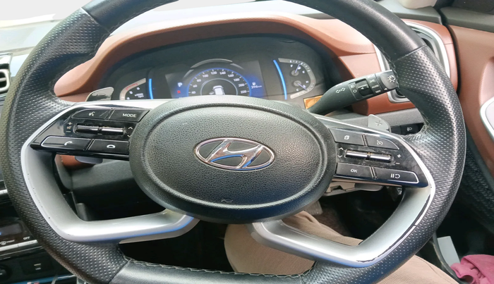 2021 Hyundai ALCAZAR PRESTIGE(O) 1.5 AT 7STR, Diesel, Automatic, 68,771 km, interior