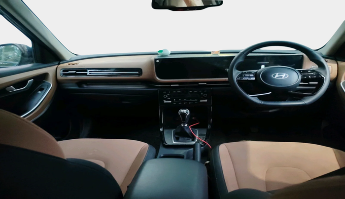 2024 Hyundai ALCAZAR Prestige 7 STR 1.5 Turbo GDi Petrol MT, Petrol, Manual, 10,721 km, interior