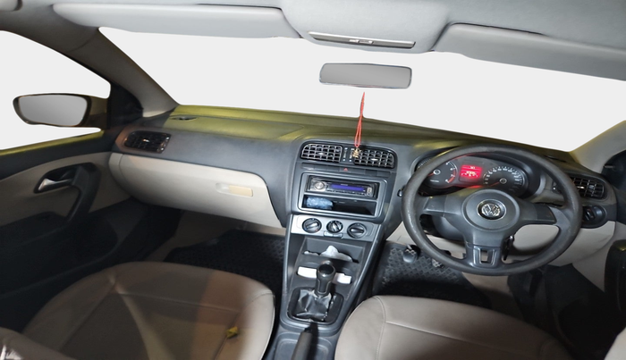 2012 Volkswagen Polo TRENDLINE 1.2L PETROL, Petrol, Manual, 1,07,237 km, interior