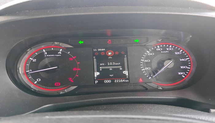 2022 Mahindra Thar LX D AT 4WD HT, Diesel, Automatic, 22,164 km, interior