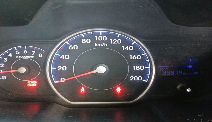 2011 Hyundai i10 SPORTZ 1.2 AT, Petrol, Automatic, 89,974 km, interior