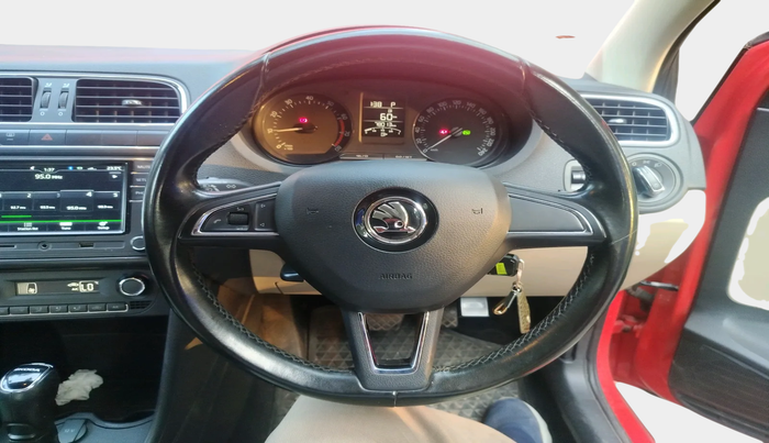 2017 Skoda Rapid ELEGANCE 1.6 MPI AT, Petrol, Automatic, 78,013 km, interior