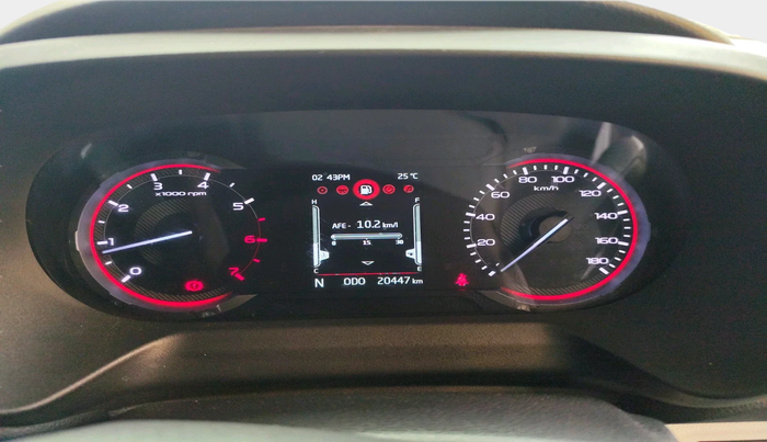 2025 Mahindra Thar Roxx MX1 Petrol MT 2WD, Petrol, Manual, 20,447 km, interior