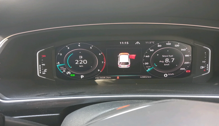 2022 Volkswagen TIGUAN ELEGANCE 2.0 TSI DSG, Petrol, Automatic, 43,802 km, interior