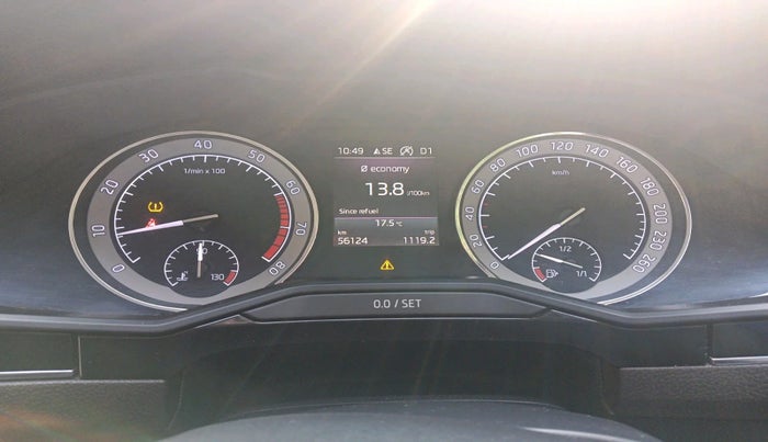 2020 Skoda Superb L&K 2.0 TSI AT, Petrol, Automatic, 56,124 km, interior