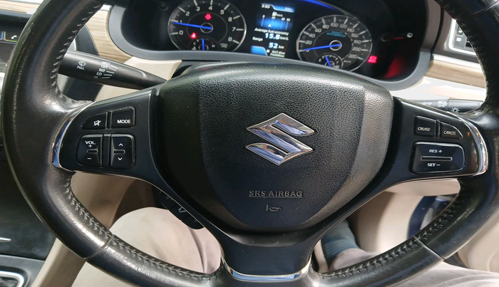 2020 Maruti Ciaz ALPHA 1.5 SHVS PETROL, Petrol, Manual, 74,406 km, interior