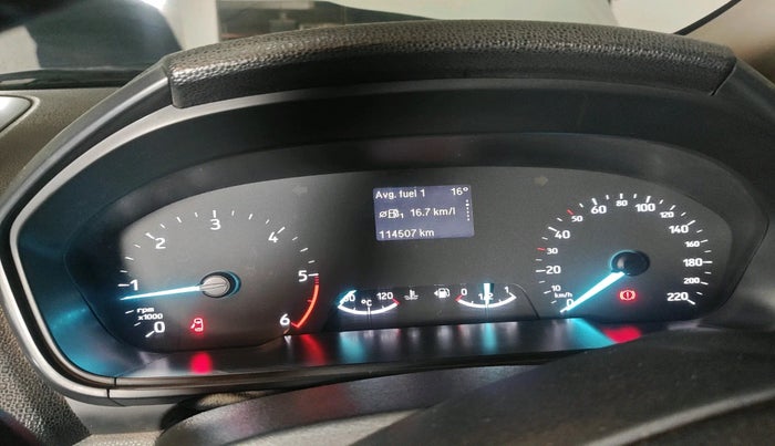 2018 Ford Ecosport TITANIUM 1.5L DIESEL, Diesel, Manual, 1,14,507 km, interior