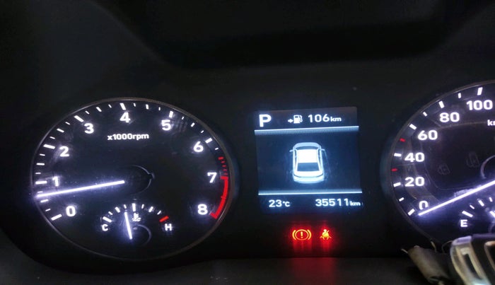 2019 Hyundai Verna 1.6 VTVT SX + AT, Petrol, Automatic, 35,511 km, interior