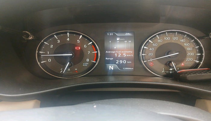 2022 Toyota Glanza V AMT, Petrol, Automatic, 13,984 km, interior