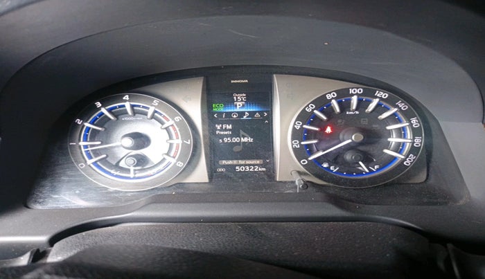 2017 Toyota Innova Crysta 2.7 ZX AT 7 STR, Petrol, Automatic, 50,322 km, interior