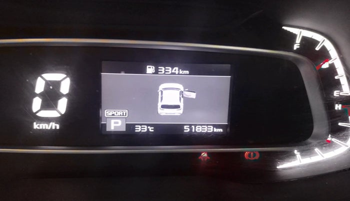 2021 KIA SONET HTK PLUS 1.0 DCT, Petrol, Automatic, 51,833 km, interior