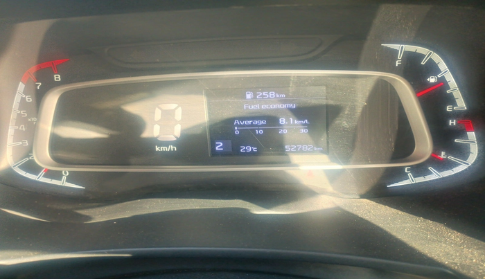 2020 KIA SONET HTK PLUS 1.0 IMT, Petrol, Manual, 53,000 km, interior