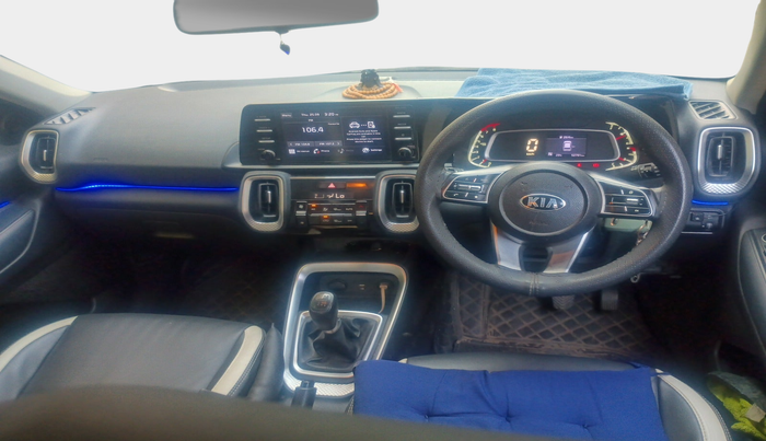 2020 KIA SONET HTK PLUS 1.0 IMT, Petrol, Manual, 53,000 km, interior