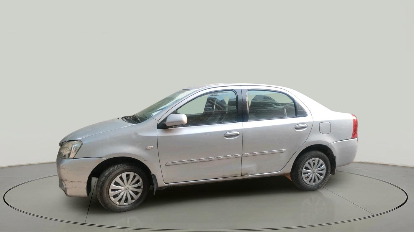 2011 Toyota Etios G, Petrol, Manual, 38,100 km, exterior