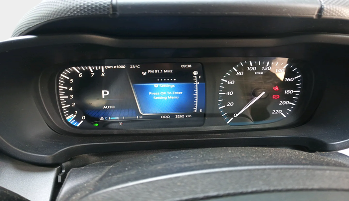 2023 Tata ALTROZ XZA, Petrol, Automatic, 3,262 km, interior