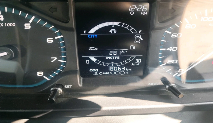 2022 Tata PUNCH PURE MT, Petrol, Manual, 18,063 km, interior