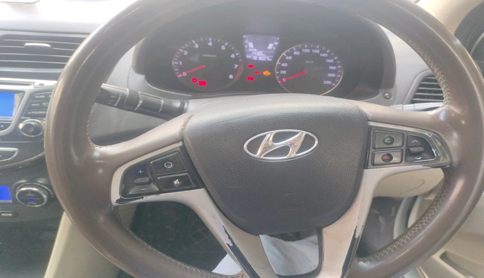 2012 Hyundai Verna FLUIDIC 1.6 VTVT EX, Petrol, Manual, 1,91,607 km, interior