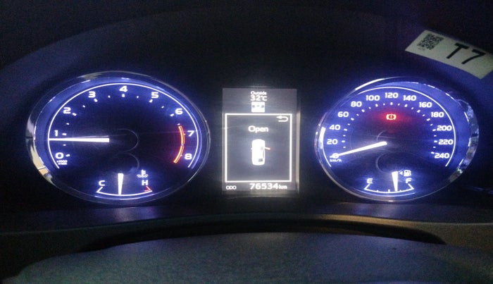 2018 Toyota Corolla Altis VL CVT PETROL, Petrol, Automatic, 76,534 km, interior