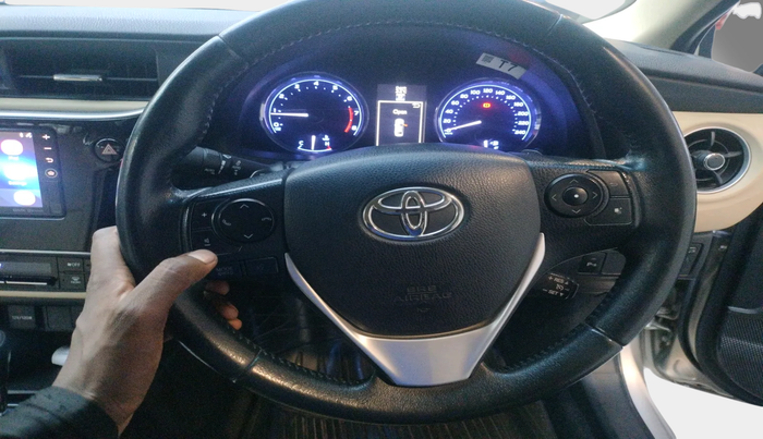 2018 Toyota Corolla Altis VL CVT PETROL, Petrol, Automatic, 76,534 km, interior