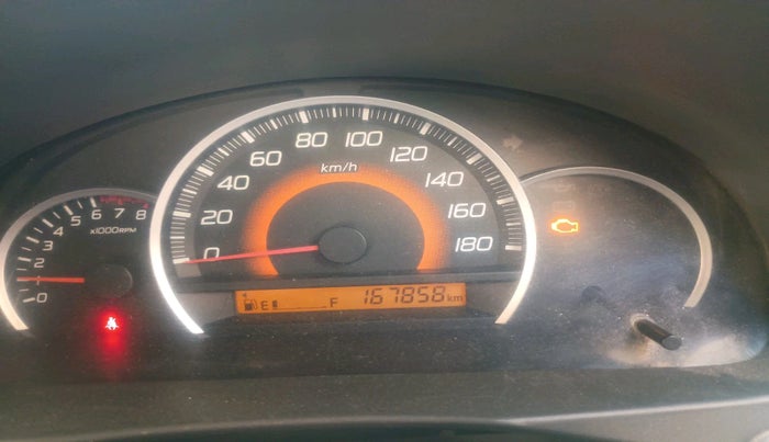 2011 Maruti Wagon R 1.0 VXI, CNG, Manual, 1,67,858 km, interior