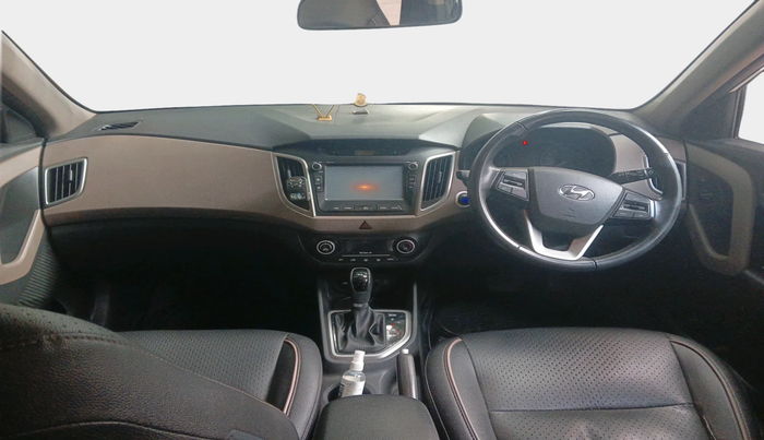 2017 Hyundai Creta SX PLUS AT 1.6 PETROL, Petrol, Automatic, 1,09,844 km, interior