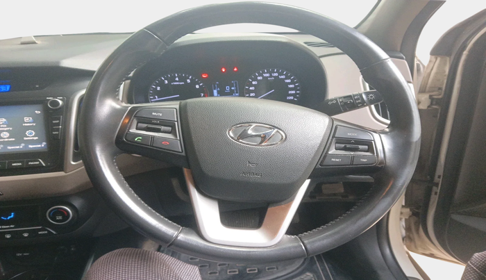 2017 Hyundai Creta SX PLUS AT 1.6 PETROL, Petrol, Automatic, 1,09,844 km, interior