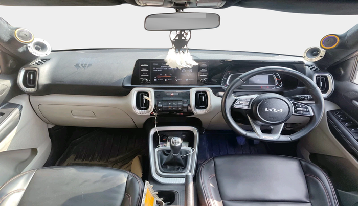 2023 KIA SONET HTX 1.0 TURBO PETROL IMT, Petrol, Manual, 33,818 km, interior