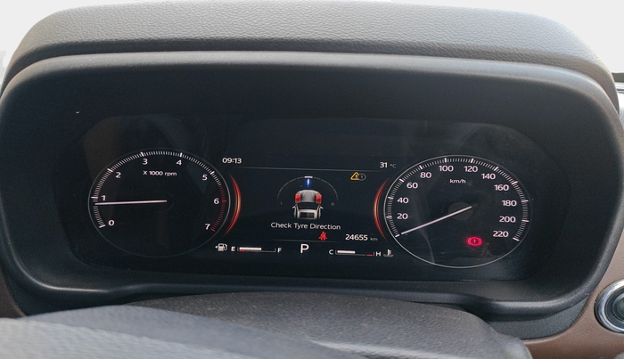 2024 Mahindra SCORPIO-N Z8 L PETROL AT 7 STR, Petrol, Automatic, 24,655 km, interior