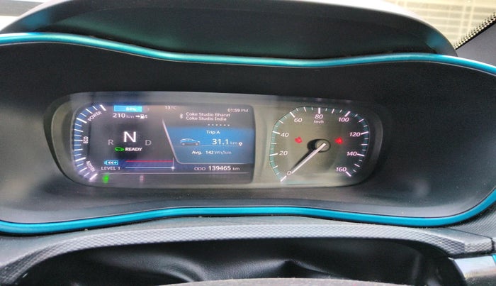 2021 Tata NEXON EV XZ PLUS LUX DARK EDITION, Electric, Automatic, 1,39,465 km, interior