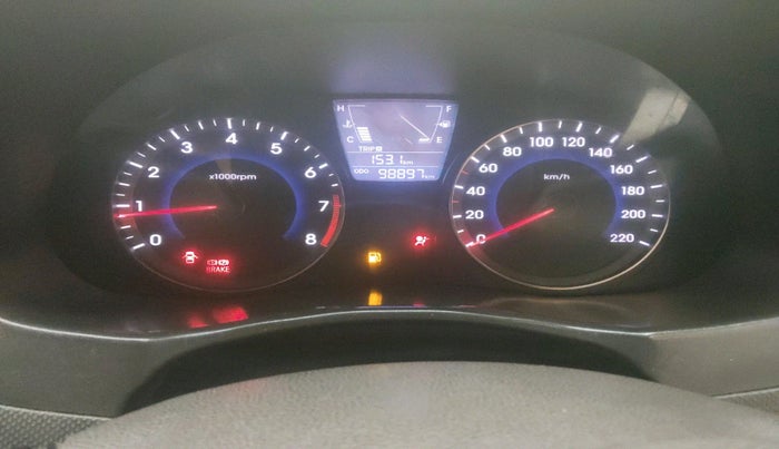 2013 Hyundai Verna FLUIDIC 1.6 VTVT EX, Petrol, Manual, 98,897 km, interior