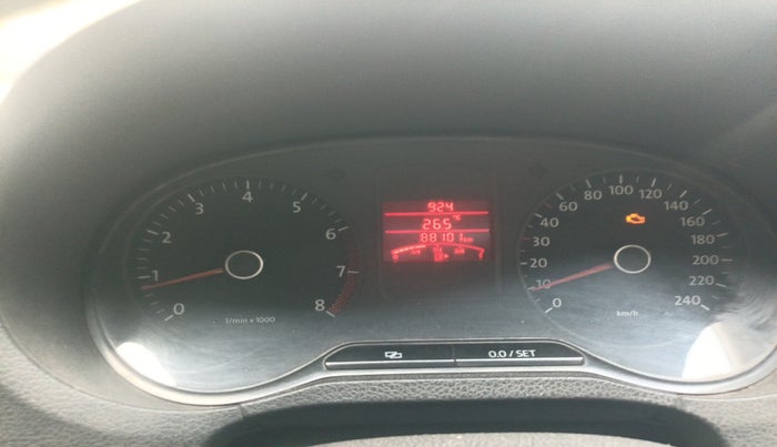 2012 Volkswagen Polo TRENDLINE 1.2L PETROL, Petrol, Manual, 88,101 km, interior