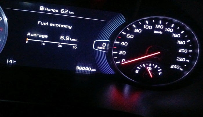 2022 KIA SELTOS GTX PLUS DCT 1.4 PETROL, Petrol, Automatic, 38,040 km, interior